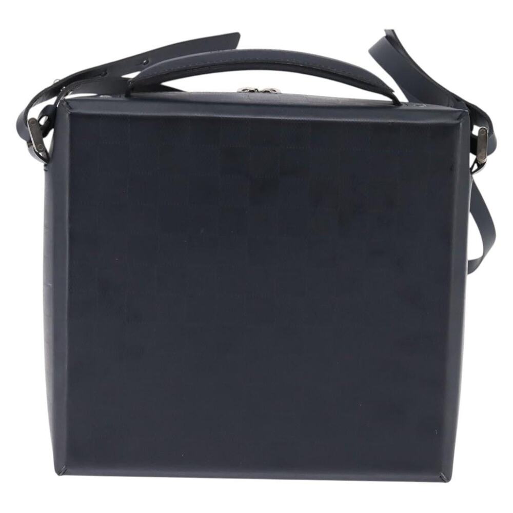Louis Vuitton Damier Graphite Grasset Blues Cd Case Shoulder Bag Black